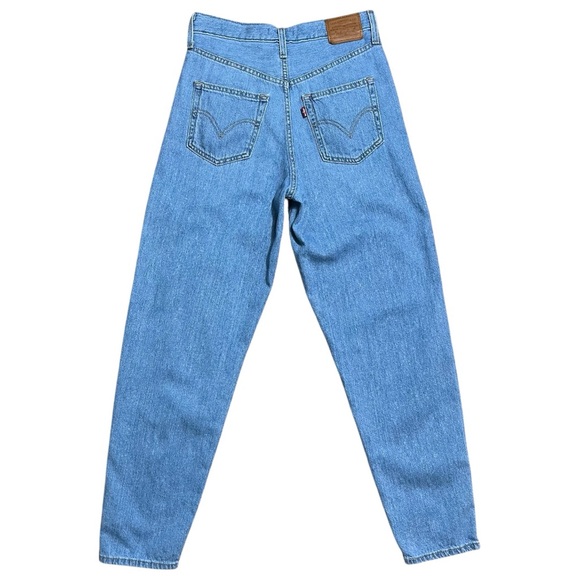 Levi’s Premium Wm’s High Loose Taper Jean In Light Wash Sz W26 L29 - Picture 1 of 13
